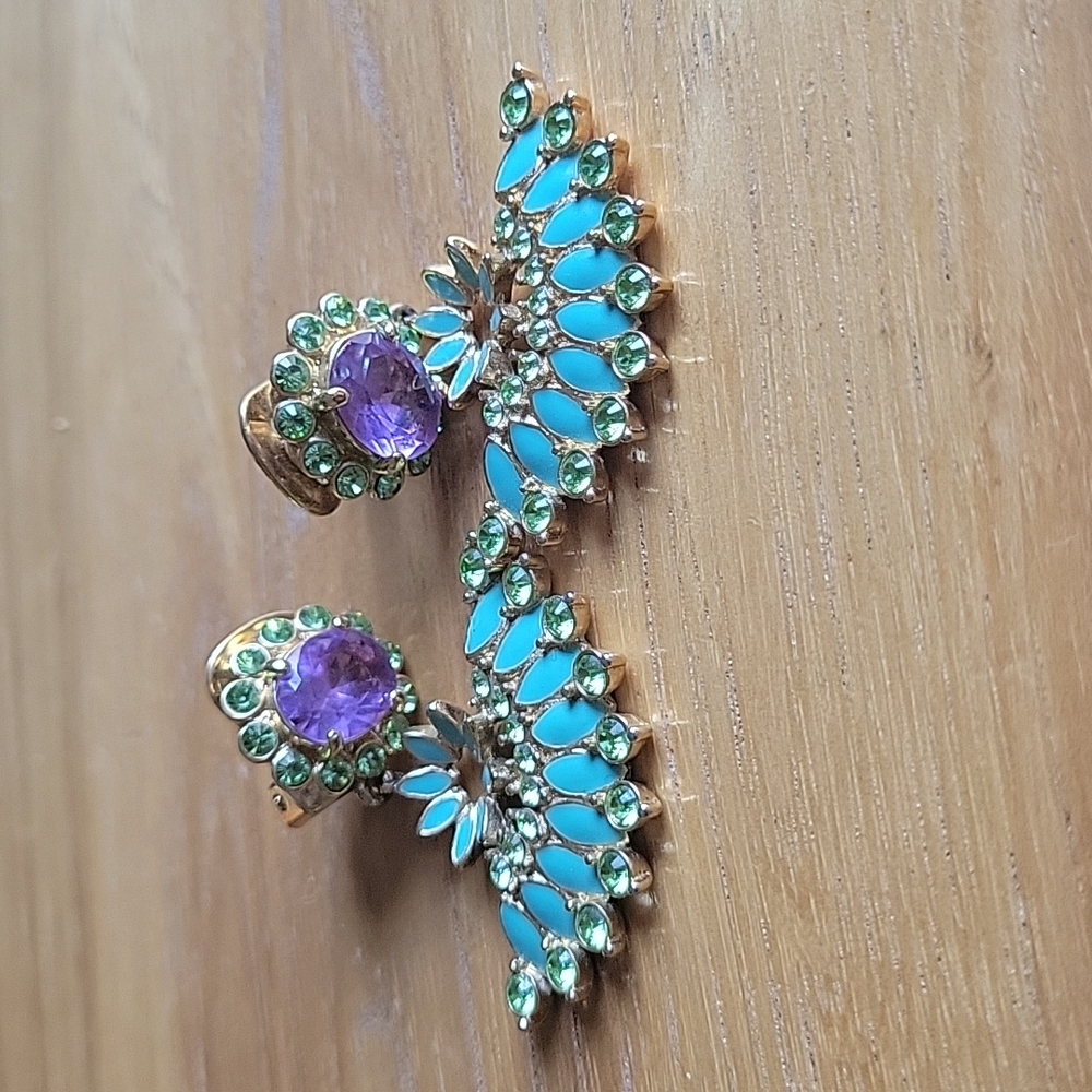 Nolan Miller clip earrings